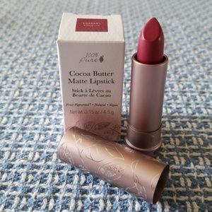 Cocoa butter matte lipstick